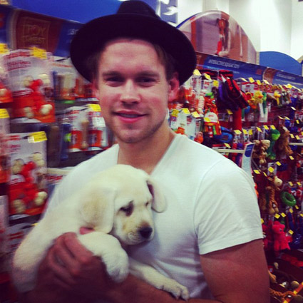Ljubko! Chord Overstreet ima novega psička!