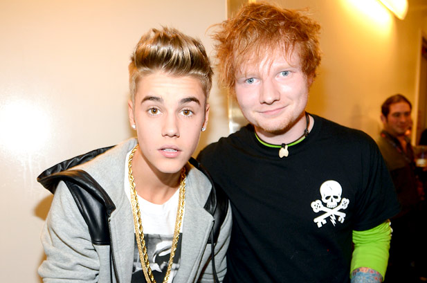 Justin Bieber: Dueta z Edom Sheeranom ne bo!