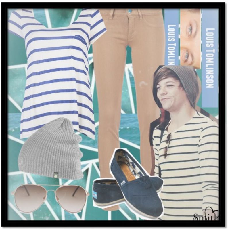 Obleci se kot Louis Tomlinson