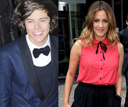 Zanimivo! One Direction in Caroline Flack obiskali isto Brit after zabavo!
