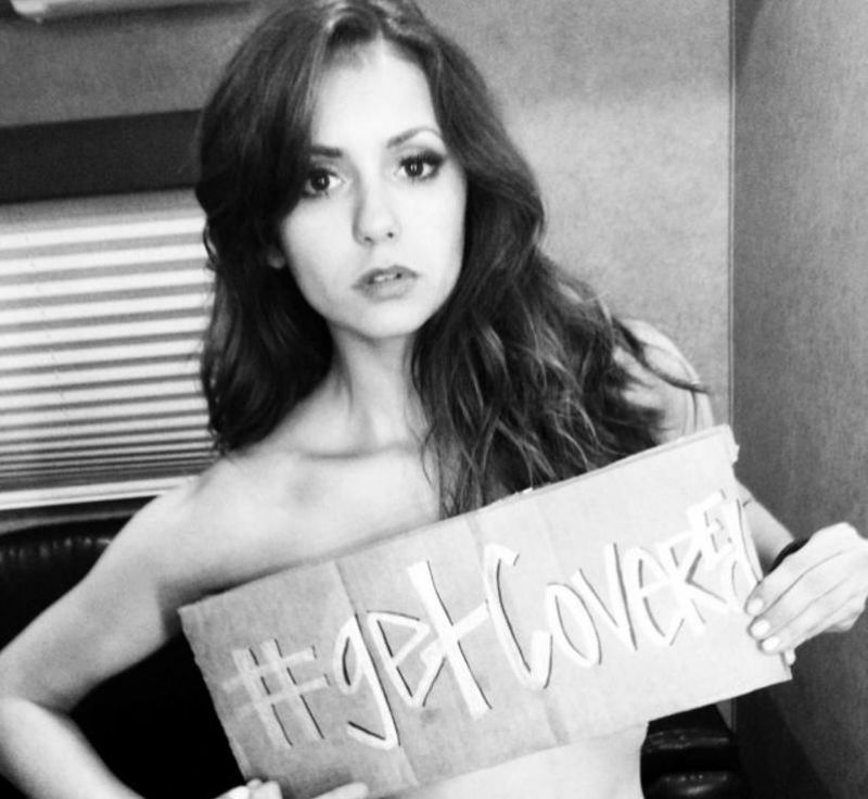 HOT! Nina Dobrev: Za Obamo se je slekla!