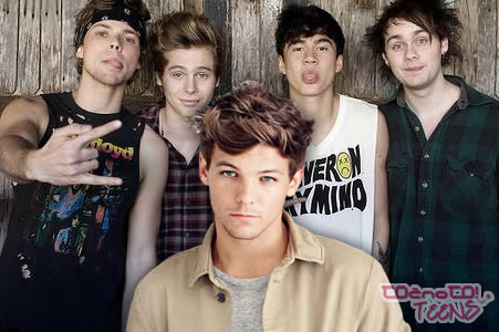 5SOS: Upamo, da bo Louis srečen očka!