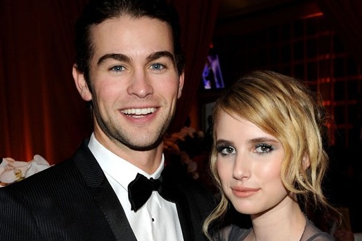 FOTO: Emma Roberts in Chace Cwarford sta se na Oskarjih sumljivo veliko družila: Se kaj plete?