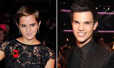 Taylor Lautner in Emma Watson: Si bosta delila veliko platno?