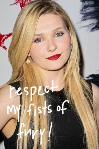 Ojoj! Abigail Breslin: Nekoga tako udarila, da je padel v nezavest!