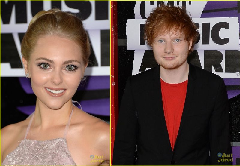 Foto: AnnaSophia Robb in Ed Sheeran na nagradah CMT!