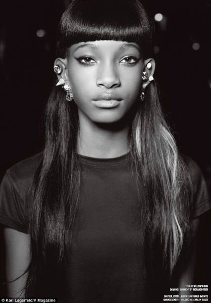 Willow Smith: Pozirala je za Karla Lagerfelda!