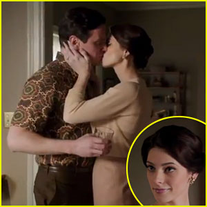 Video: Ashley Greene se v izseku iz gostujoče serije poljublja!