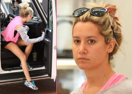 Foto: Ashley Tisdale: Tudi nenaličena je prava lepotička!