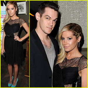 Foto: Ashley Tisdale: Prvič je na javno prireditev pripeljala novega fanta!