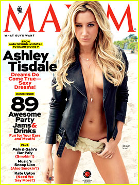 Opa! Ashley Tisdale: To je gotovo njena najbolj seksi naslovnica!