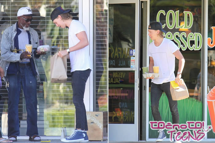 Austin Butler: Kupil je hrano brezdomcu!
