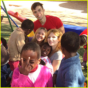 Dobrodelna Bella Thorne: Na obisku v Afriki!