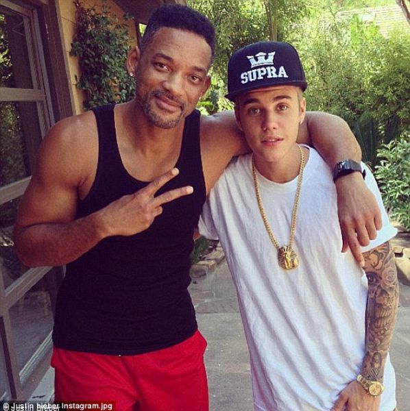 Justin Bieber: Svetuje mu Will Smith!