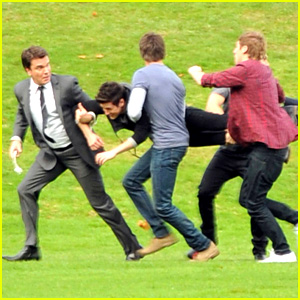 Foto: Big Time Rush so že začeli s snemanjem svojega filma!