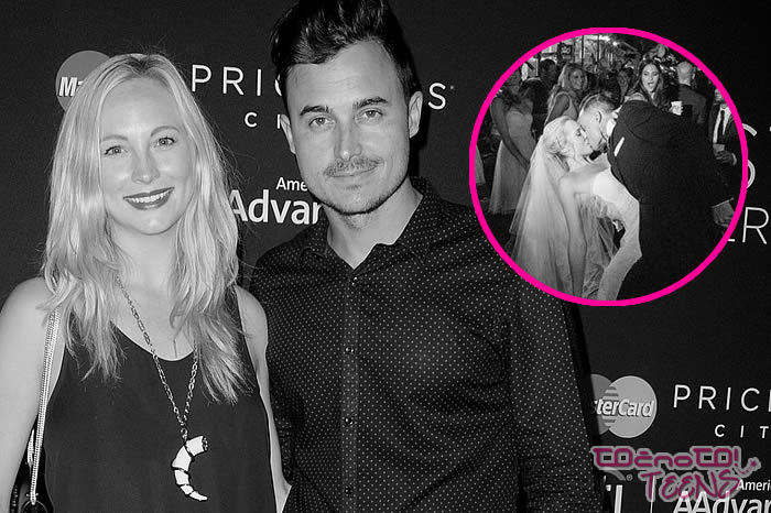 ČESTITAMO! Poročila se je igralka Vampirskih dnevnikov, Candice Accola!