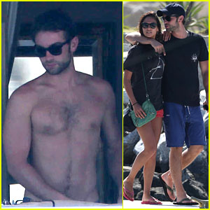 HOT! Chace Crawford zgoraj brez!