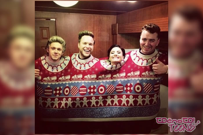 OPA! Niall, Demi, Olly in Sam v istem puloverju!