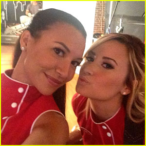 FOTO: Demi Lovato: Prvi dan na snemanju Glee!
