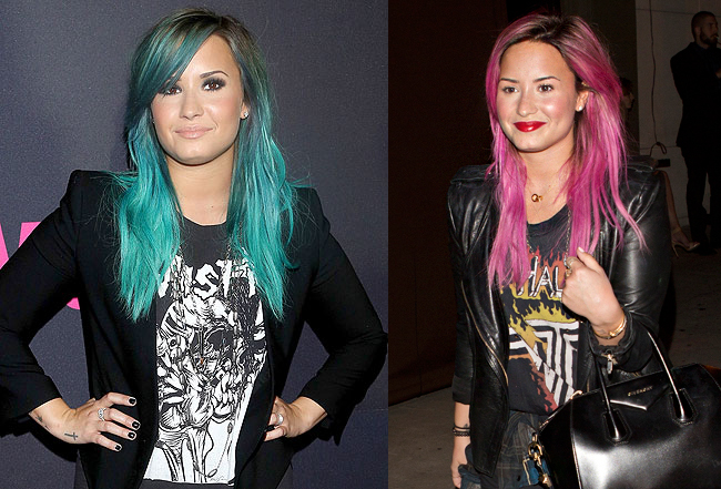 HAIRSTYLE WAR: Demi Lovato