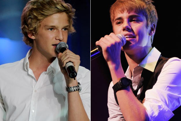 Justin Bieber na Twitterju 18 milijonov sledilcev, Cody Simpson 2 milijona!
