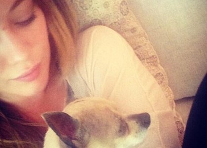 Žalostno! Hilary Duff: Umrla ji je psička!