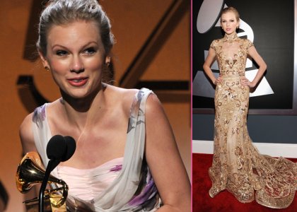 Taylor Swift: Včeraj osvojila 2 Grammyja!