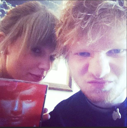 Taylor Swift in Ed Sheeran: Skupaj sta posnela še več duetov!