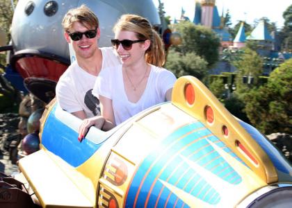 FOTO: Emma in Chord: Zaljubljenca v Disneylandu!