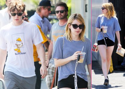 Foto: Emma Roberts: Po dolgem času spet ujeta z novim fantom!