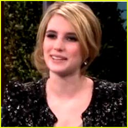 Emma Roberts z zelenimi lasmi