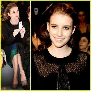 Foto: Emma Roberts in Lea Michele oboževalki tedna mode!