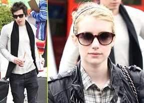 FOTO: Emma Roberts ujeta s skrivnostnim fantom. Se je razšla z dolgoletnim fantom?!