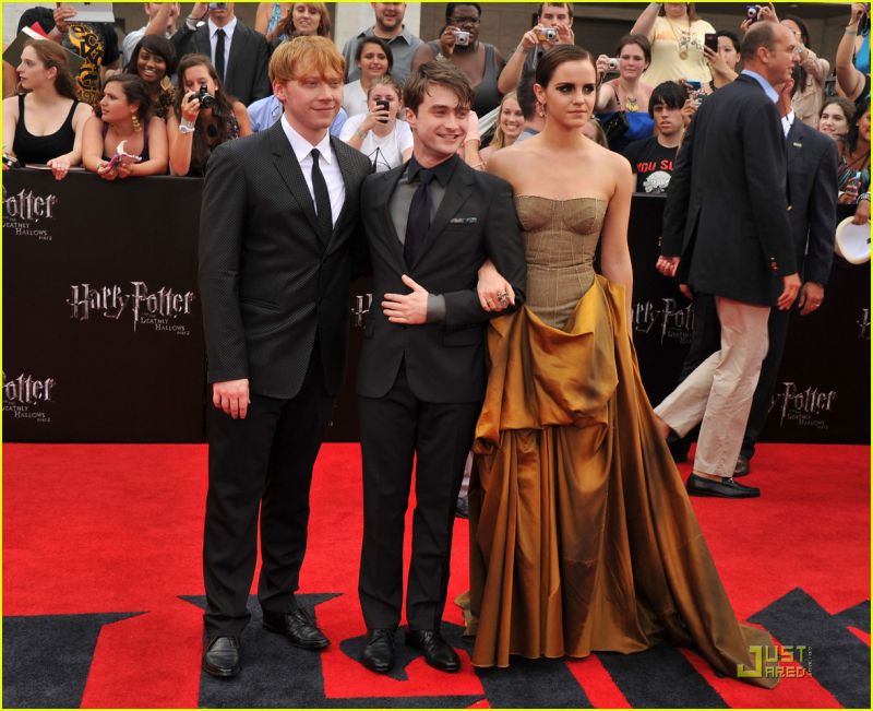 FOTO: Emma, Daniel in Rupert na premieri v New Yorku!