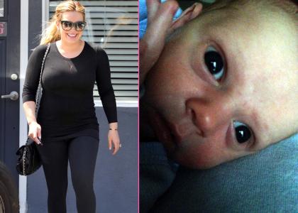 Ljubko! Hilary Duff: Še ena nova slika sinčka!