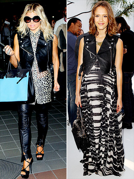 FASHION WAR Jessica Alba vs. Fergie