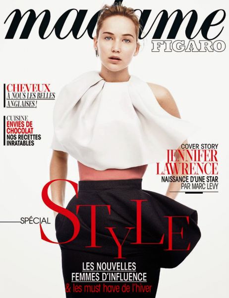 Jennifer Lawrence: Krasi naslovnico revije Madame Figaro!