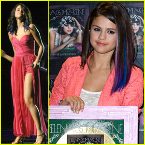 Uspeh! Selena Gomez: V Mehiki prejela zlato plaketo za prodajo albuma!