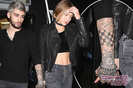 FOTO! Zayn poljubljal in objemal Gigi!