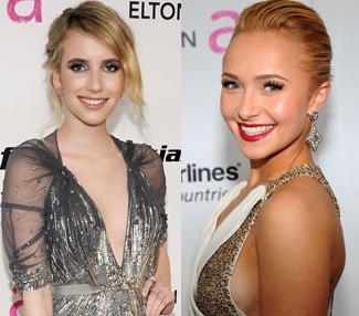 FOTO: Emma Roberts in Hayden Panettiere na Oskarjih!