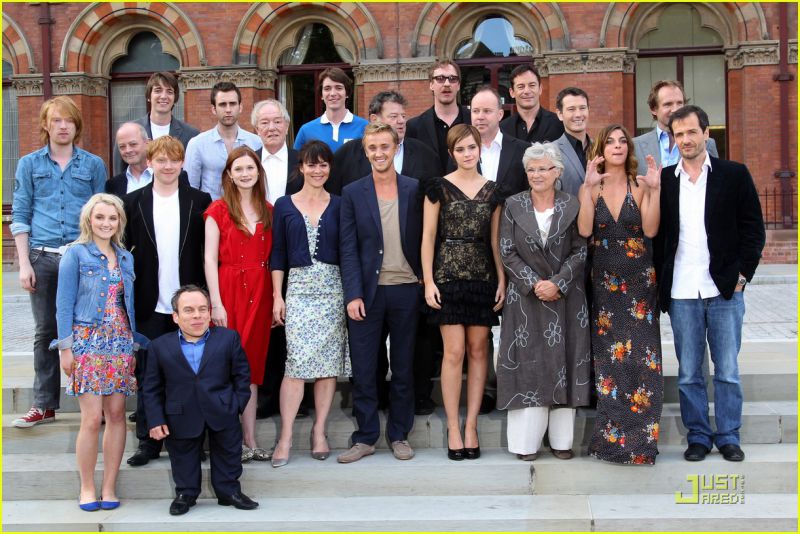 FOTO: Zasedba Harryja Potterja: Dan pred premiero še promocija!