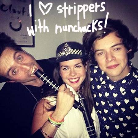 Harry iz 1D: Striptizeta je pozabila prinesti pendrek!