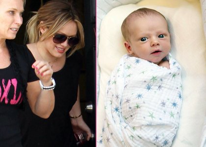 Vroče! Hilary Duff pokazala še obraz svojega sinčka!