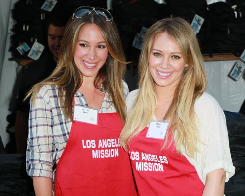 Foto: Hilary Duff: S sestro sta zelo dobrodelni
