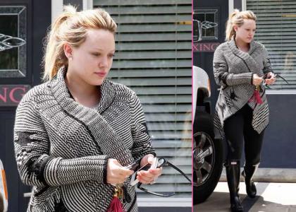 Foto: Hilary Duff: Brez ličil nič kaj ne blesti!