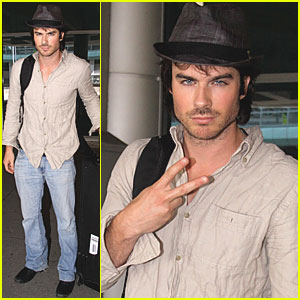FOTO: Ian Somerhalder: V Kanadi!