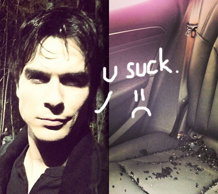 Šok! Ian Somerhalder: Oropali so ga!
