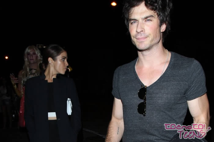 Ian nagrado proslavil z večerjo z Nikki Reed!