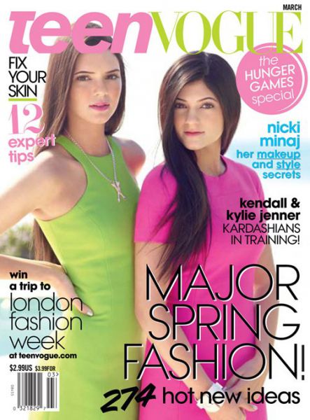Sestri Jenner: Skupaj v Teen Vogue!