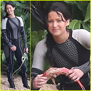 Ojoj! Jennifer Lawrence: Na snemanju jedla surovo ribo!